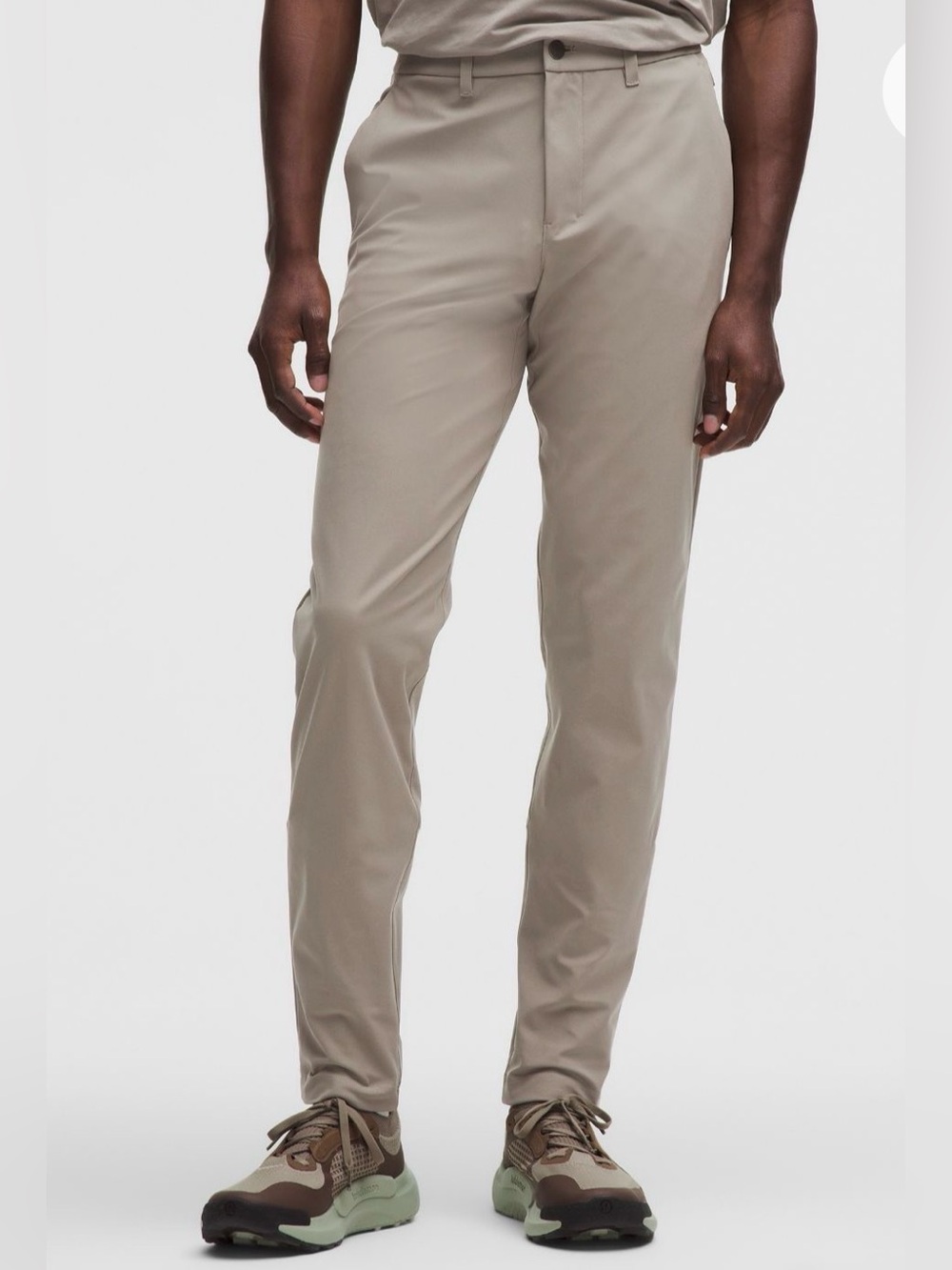 lululemon ABC Slim-Fit Trouser Warpstreme Warm Ash Grey Men’s Size 30